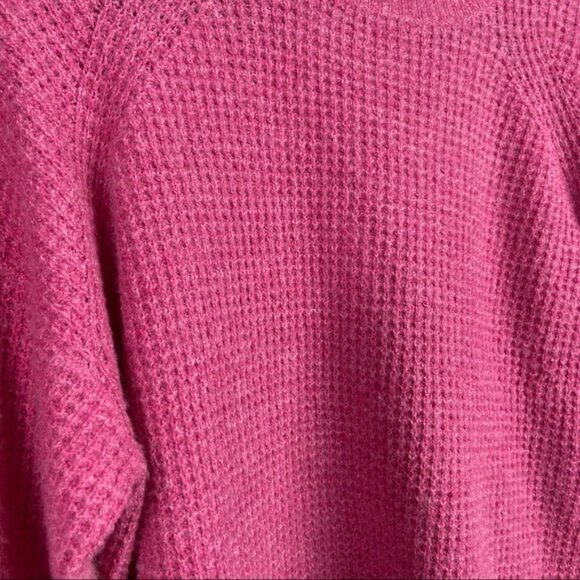 NWT Abound pink‎ women’s knit sweater SMALL - Picture 6 of 7